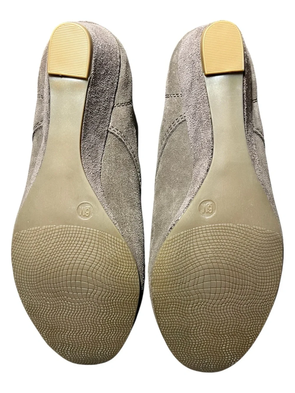 New Crown Vintage Spark Suede Wedge Boots – Women’s Size 6M – Taupe
